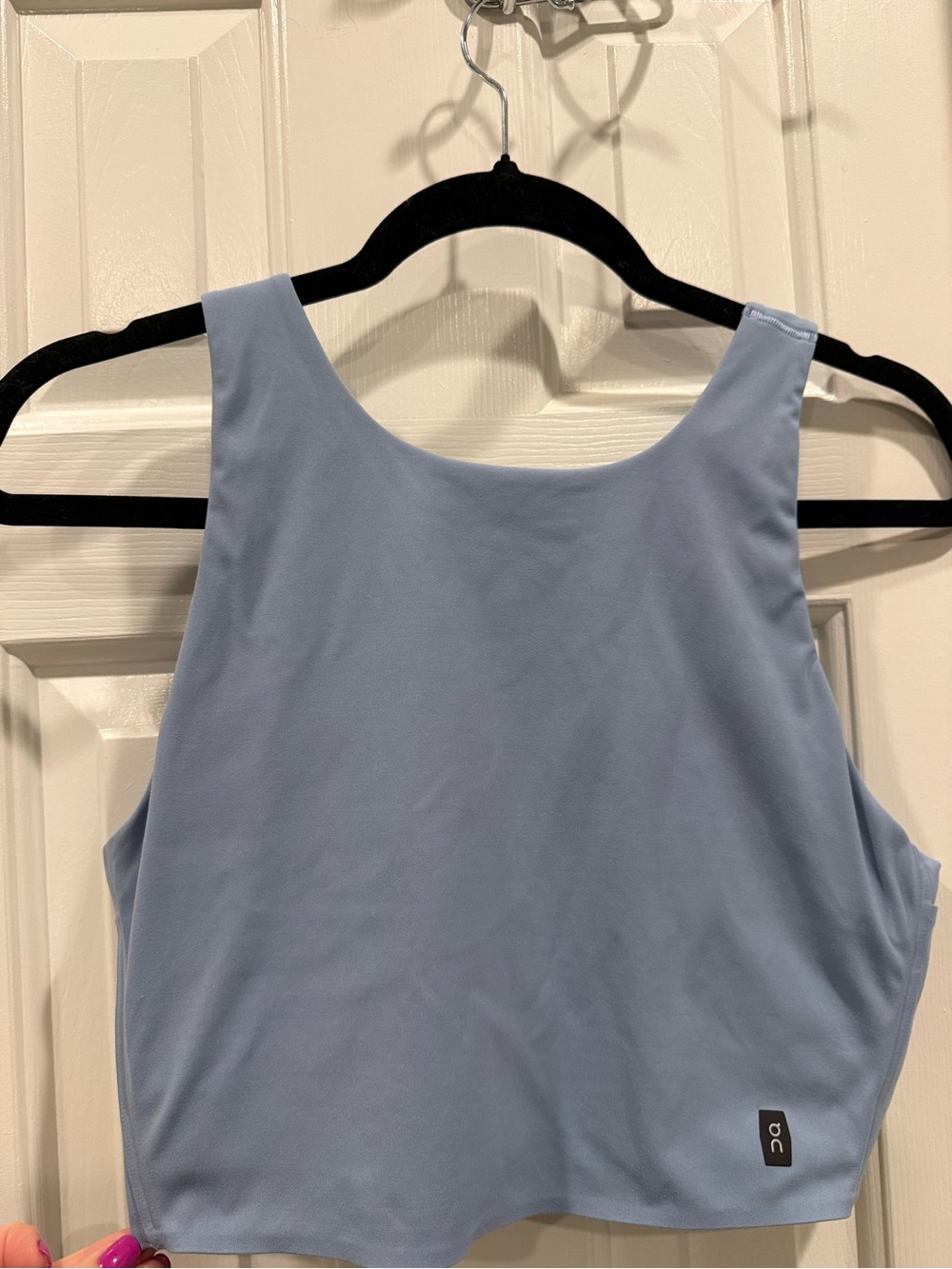On Running Powder Blue Performance Tank